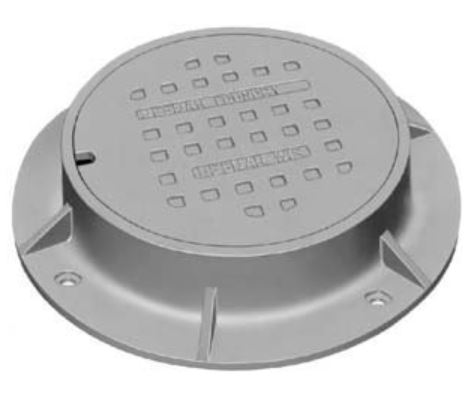 24" Opening Manhole Solid Lid Only